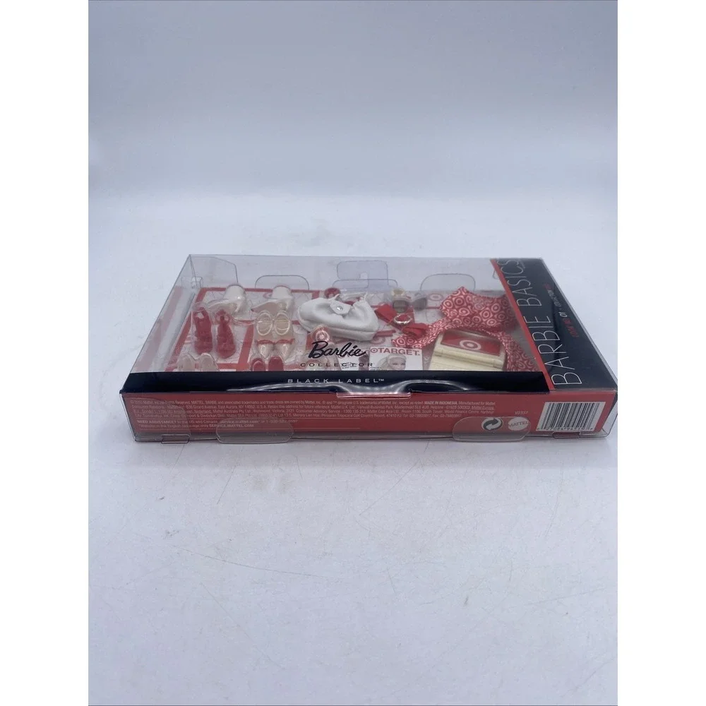 Mattel BARBIE BASICS BLACK LABEL Red Collection/Look No. 01 Accessory Target Exc